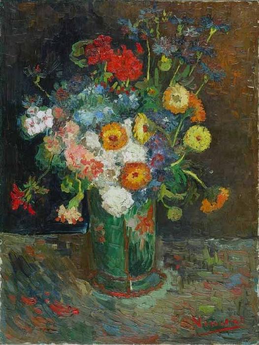 Vincent Van Gogh Flowers China oil painting art